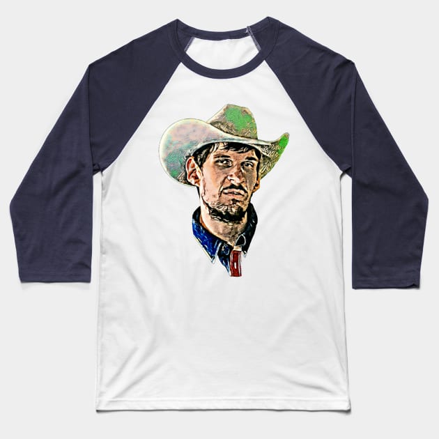 Cowboy Boban Baseball T-Shirt by HoopDynastees